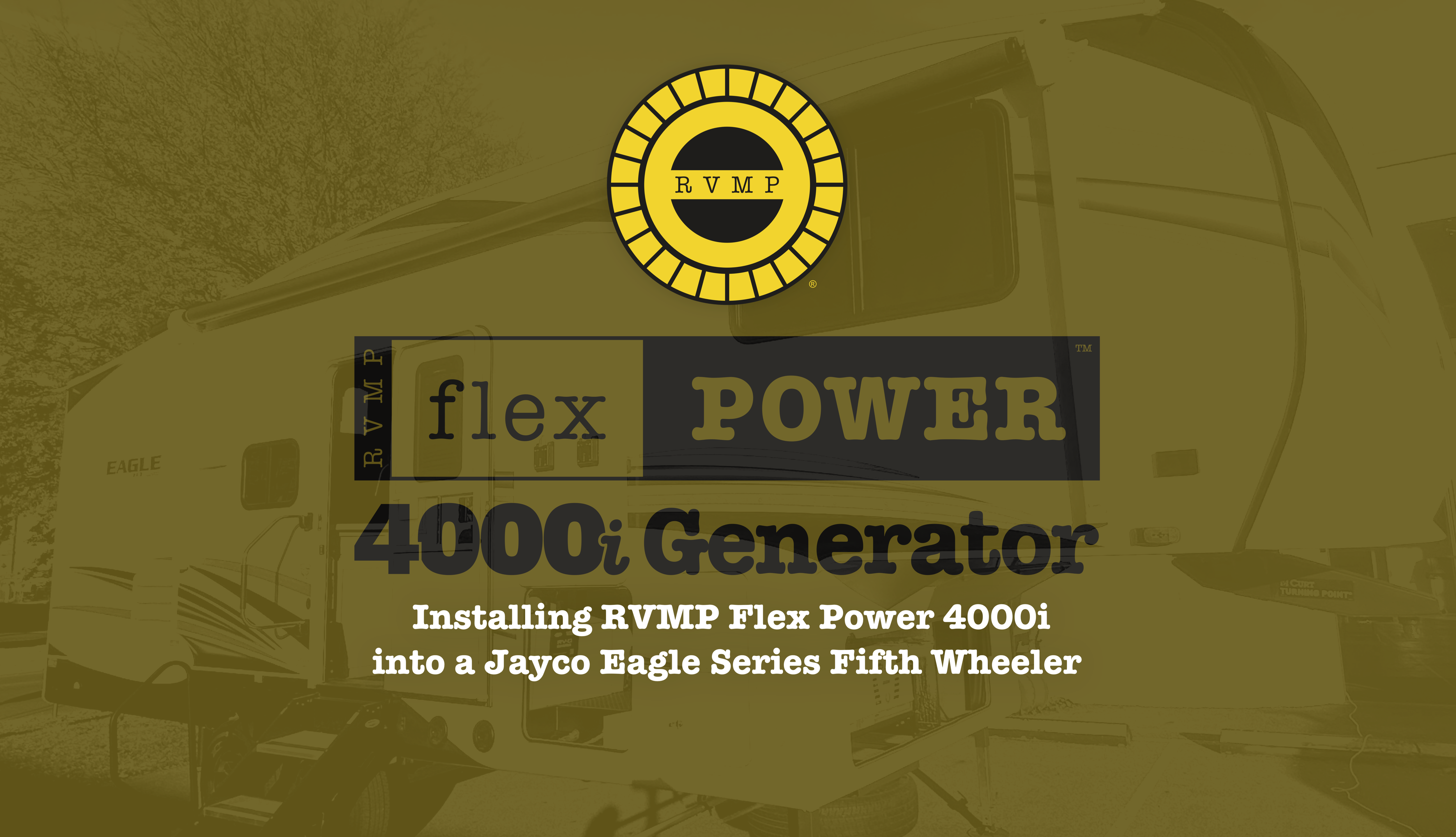 RVMP Flex Power 4000i Dual-Fuel Installed RV Generator