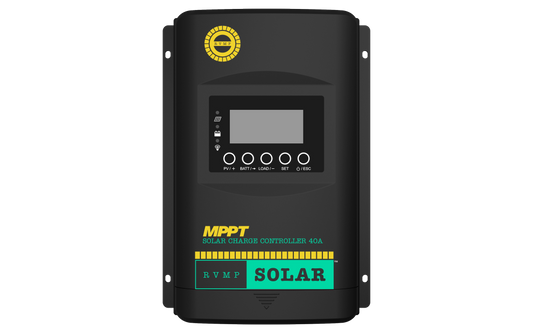 RVMP Solar 40 Amp MPPT Solar Charge Controller