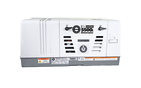 RVMP Flex Power® 5500i | 5500 Watt Dual-Fuel Installed RV Generator