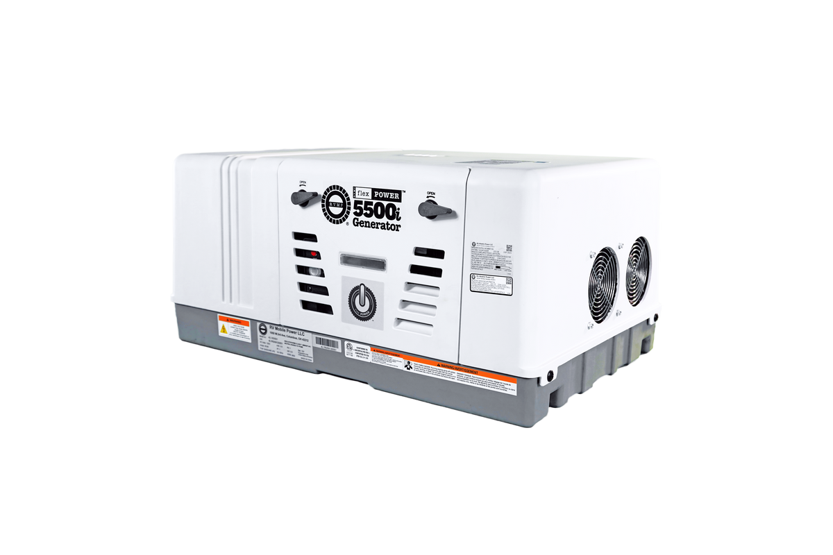 RVMP Flex Power® 5500i | 5500 Watt Dual-Fuel Installed RV Generator - RV parts and accessories - Buy <span class="tw-block -tw-mt"> <span class="tw-block"> 5500i Dual Fuel Generator </span> </span> online