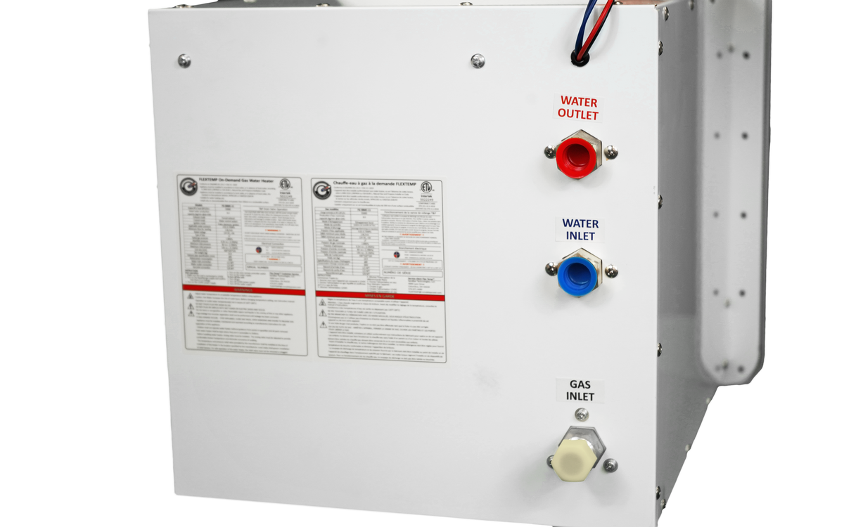 RVMP Flex Temp Back of Water Heater - RV parts and accessories - Buy On-Demand Tankless Water Heater online